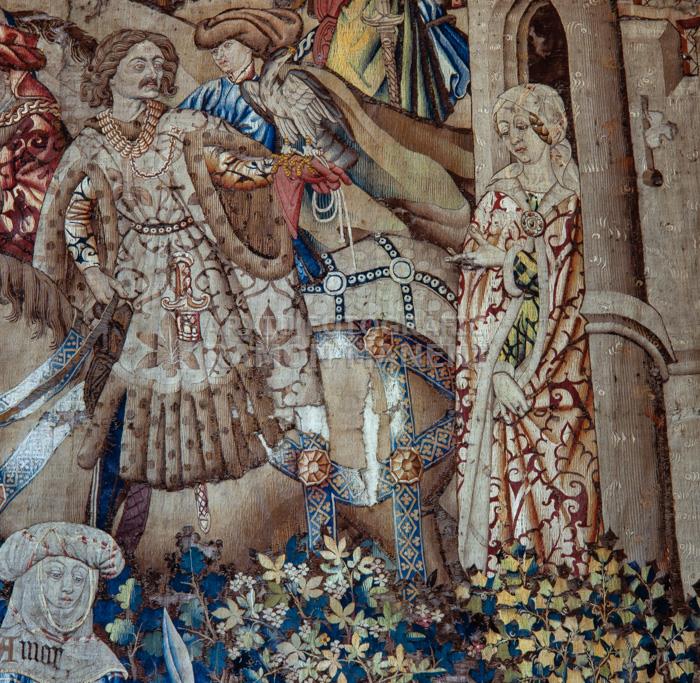 TAPIS DE LA BONA VIDA S XV 
MUSEU DE LA CATEDRAL