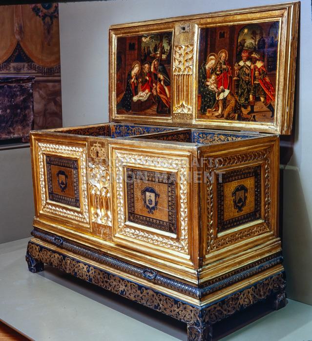 CAIXA DE NUVIA S XVI M A D B NATIVITAT I EPIFANIA