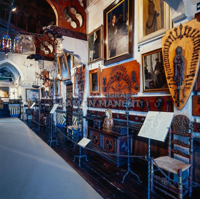 MUSEU DEL CAU FERRAT SITGES SALA 1er PIS CONJUNT