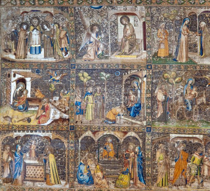 FRONTAL DE LA PASSIO S XIV PROCEDENT DE FLORENCIA 
MUSEU HISTÒRIC DE LA SEU