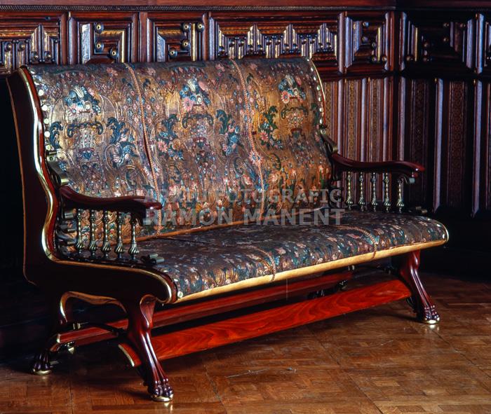 SOFA GUADAMASIL PALAU GUELL