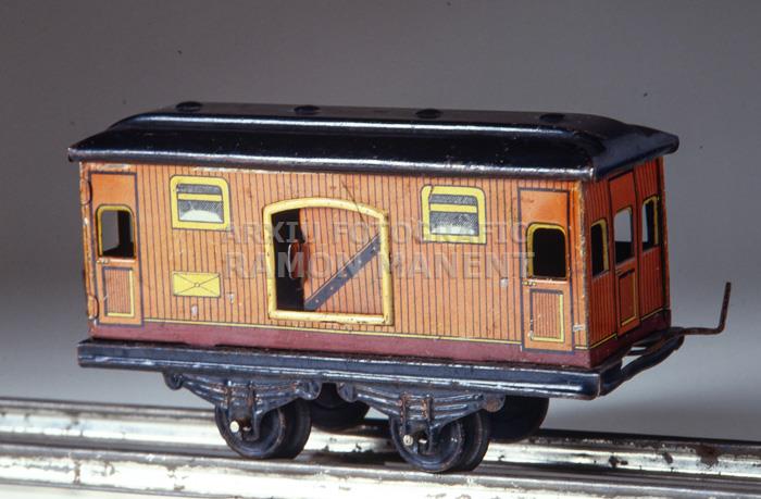 VAGO DE TREN JOGUINA FABRICAT PER PAYA HERMANOS 
MUSEU DE JOGUET