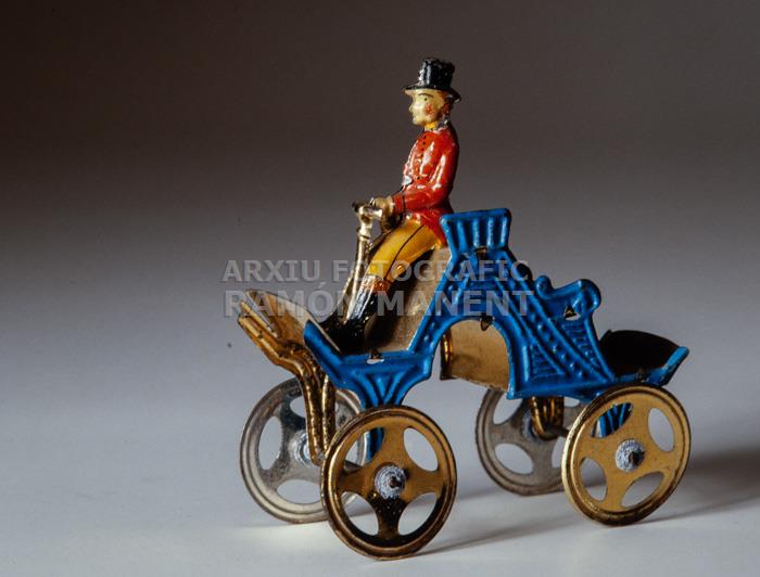 CARROÇA JOGUINA FABRICAT PER JOHANN
PHILLIP MEIER DE NUREMBERG 
MUSEU DEL JOGUET