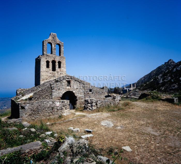 SANTA HELENA DE RODES AL FONS SANT PERE DE RODES I CASTELL DE VERDERA/ST SALVADOR
