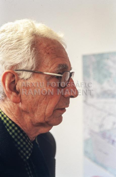 JOSEP MARTORELL AL SEU ESTUDI