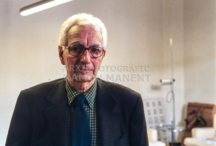 JOSEP MARTORELL AL SEU ESTUDI