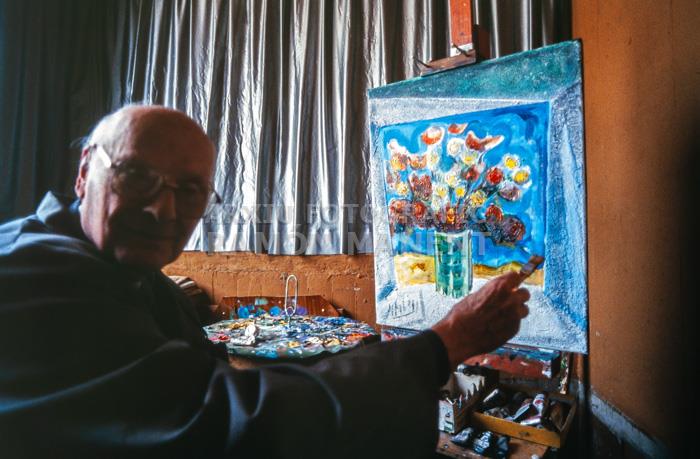 MANEL CAPDEVILA AL SEU ESTUDI