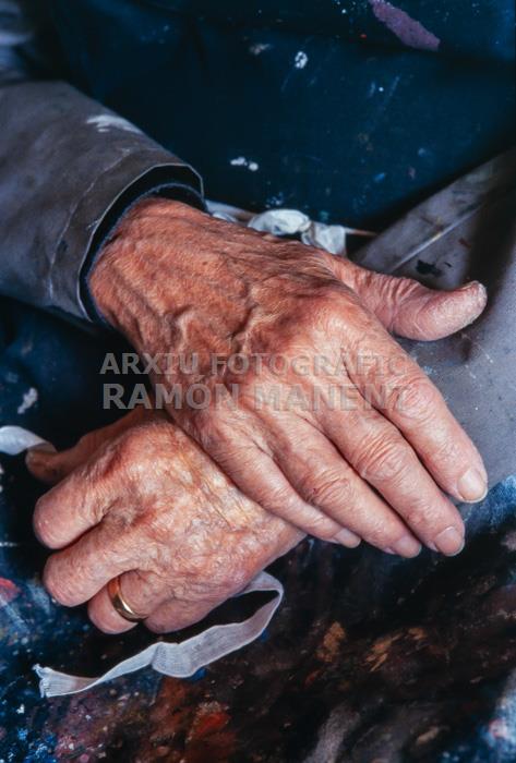MANEL CAPDEVILA AL SEU ESTUDI