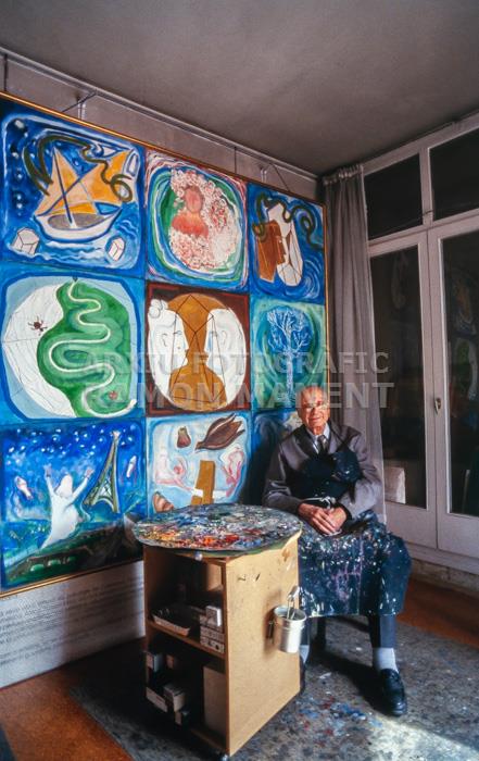 MANEL CAPDEVILA AL SEU ESTUDI