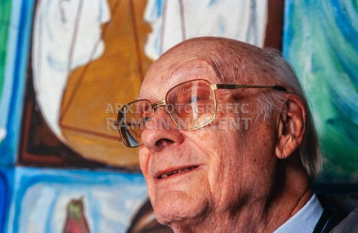 MANEL CAPDEVILA AL SEU ESTUDI