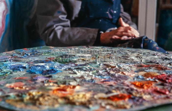 MANEL CAPDEVILA AL SEU ESTUDI