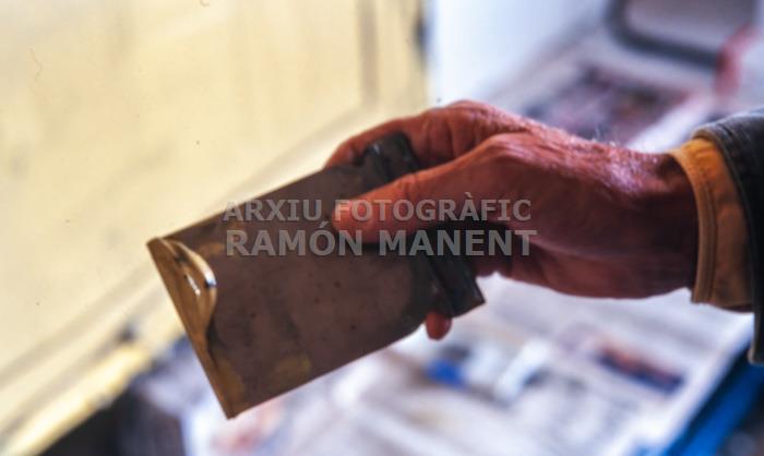 JOAN HERNANDEZ PIJUAN AL SEU ESTUDI