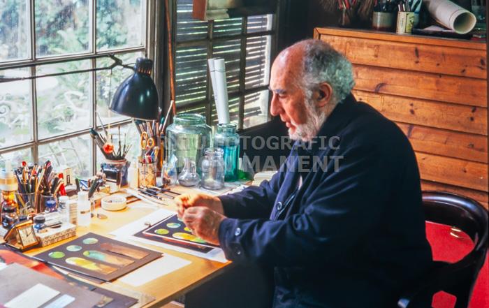 JOAN VILA GRAU AL SEU ESTUDI 2002