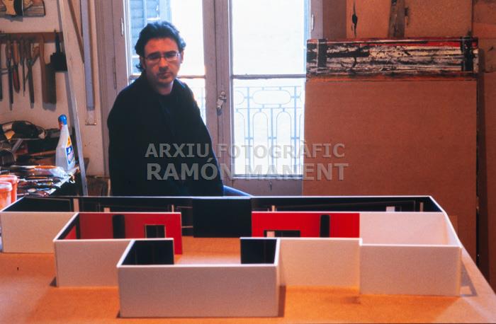 EDUARD ARBOS AL SEU ESTUDI