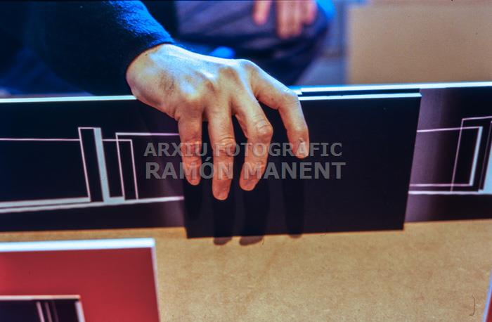 EDUARD ARBOS AL SEU ESTUDI