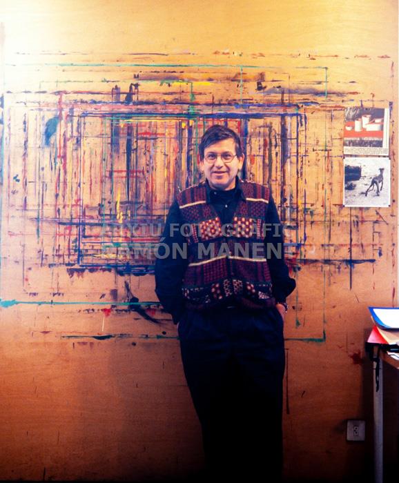 NARCIS COMADIRA AL SEU ESTUDI