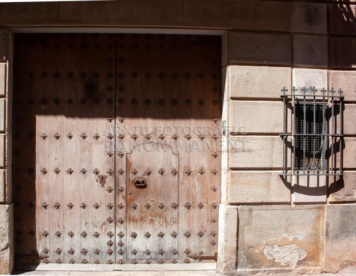 FAÇANA/PORTA CASA S XVIII C/SANT FRANCESC D´ASSIS