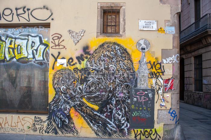 GRAFITIS CARRER DELS ANGELS