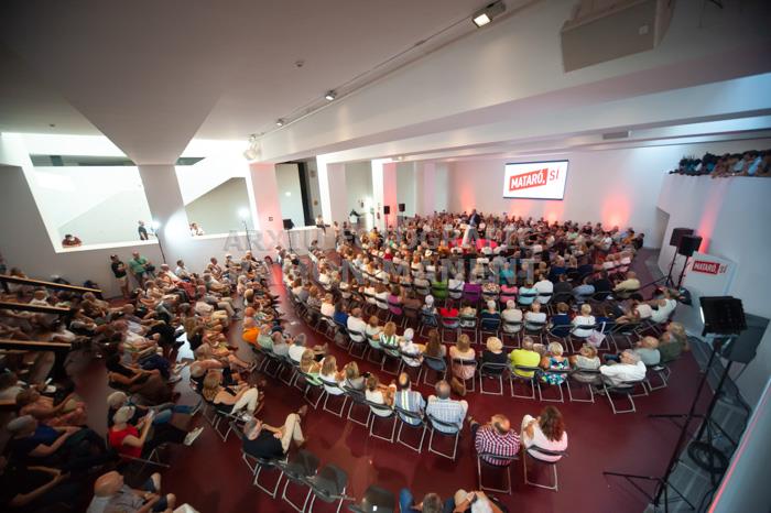 ACTE DE SUPORT A DAVID BOTE ALCALDE DE MATARO