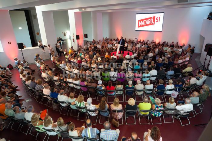 ACTE DE SUPORT A DAVID BOTE ALCALDE DE MATARO