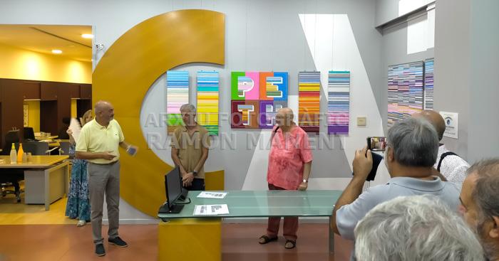 IMAGURACIÓ EXPOSICIÓ-A RATLLES-
D´ANTONI LUIS A L´ESPAI CAPGROS