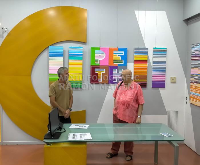 IMAGURACIÓ EXPOSICIÓ-A RATLLES-
D´ANTONI LUIS A L´ESPAI CAPGROS