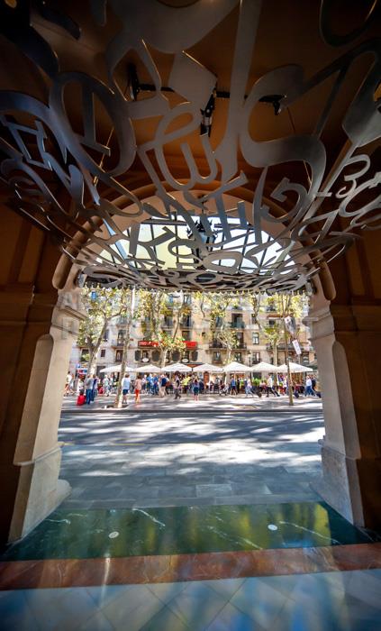 LES RAMBLES LICEU 
OBRA DE JAUME PLENSA