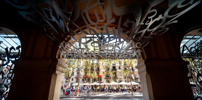 LES RAMBLES LICEU 
OBRA DE JAUME PLENSA