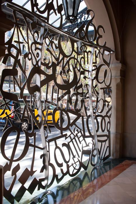 LES RAMBLES LICEU 
OBRA DE JAUME PLENSA