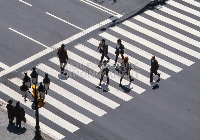 PAS DE VIANANTS PASSEIG DE GRÀCIA