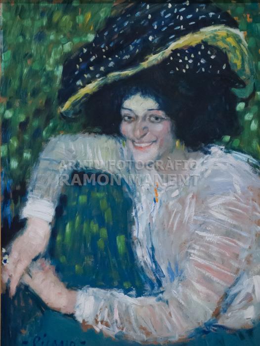 -BUST DE DONA SOMRIENT-
MUSEO NACIONAL REINA SOFIA