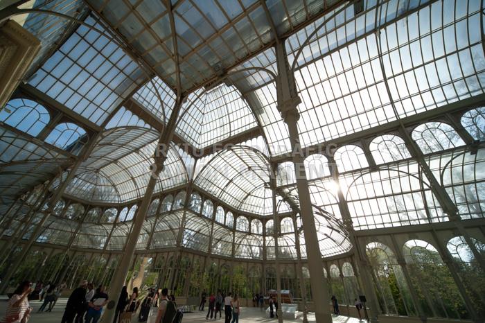 PALACIO DE CRISTAL PARQUE DEL RETIRO MADRID