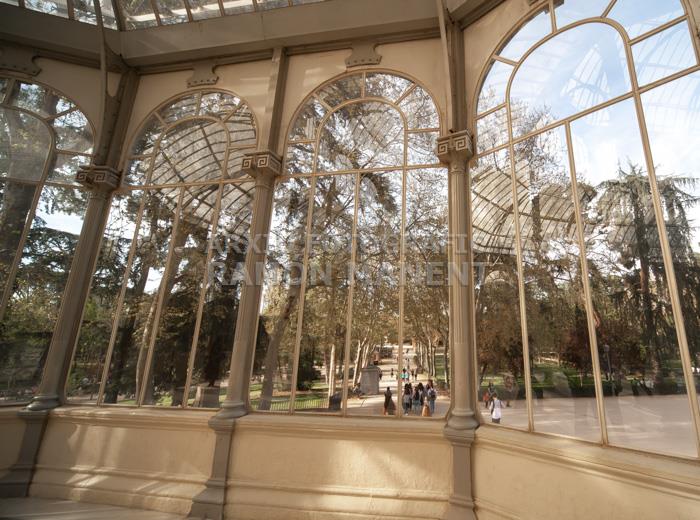 PALACIO DE CRISTAL PARQUE DEL RETIRO MADRID