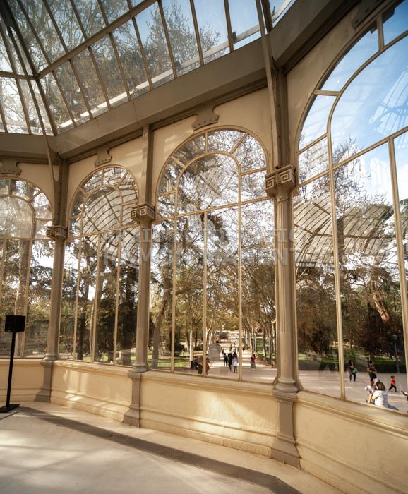 PALACIO DE CRISTAL PARQUE DEL RETIRO MADRID