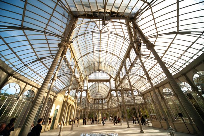 PALACIO DE CRISTAL PARQUE DEL RETIRO MADRID