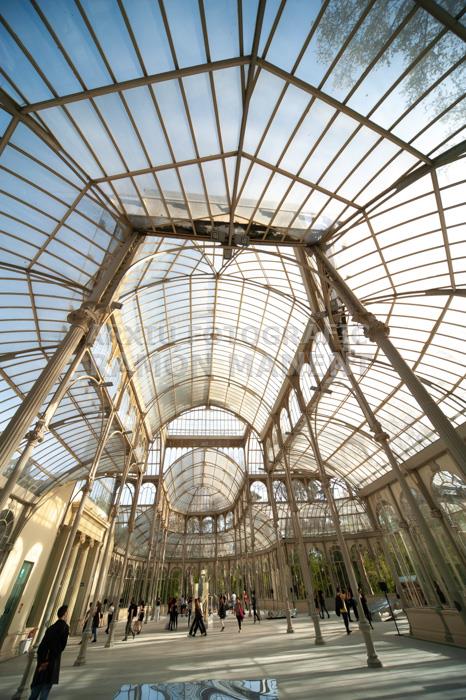 PALACIO DE CRISTAL PARQUE DEL RETIRO MADRID