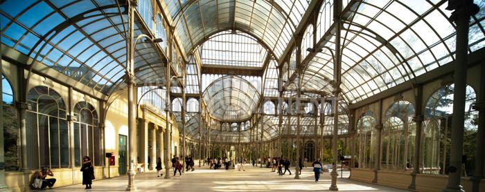 PALACIO DE CRISTAL PARQUE DEL RETIRO MADRID