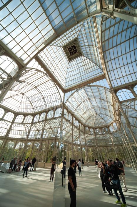 PALACIO DE CRISTAL PARQUE DEL RETIRO MADRID