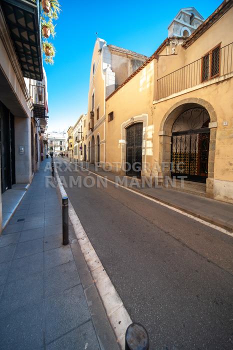 CARRER SANT JOSEP ABANS REHABILITACIÓ 
COL LEGI I ESGLESIA DE SANT JOSEP 
GENER 2023