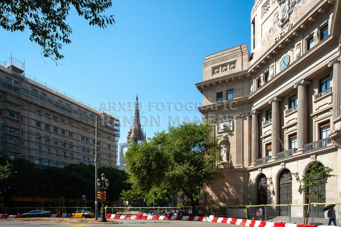 OBRES VIA LAIETANA PLAÇA ANTONI MAURA