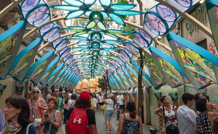 FESTA MAJOR DE GRÀCIA CARRERS GUARNITS