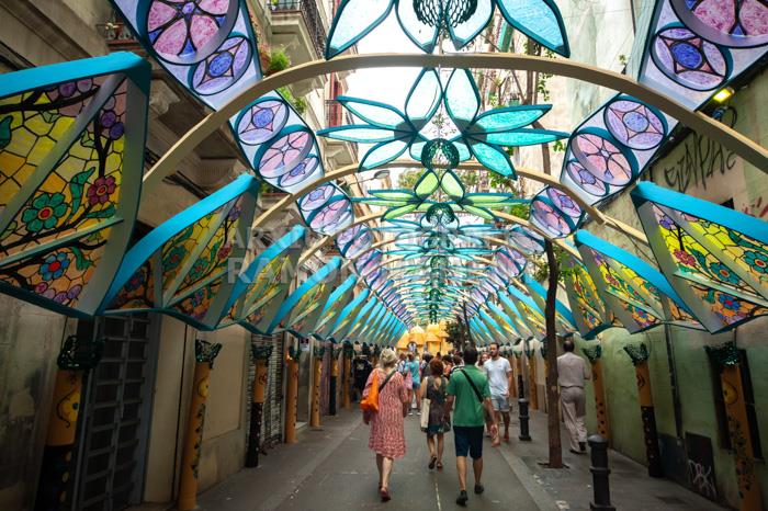 FESTA MAJOR DE GRÀCIA CARRERS GUARNITS