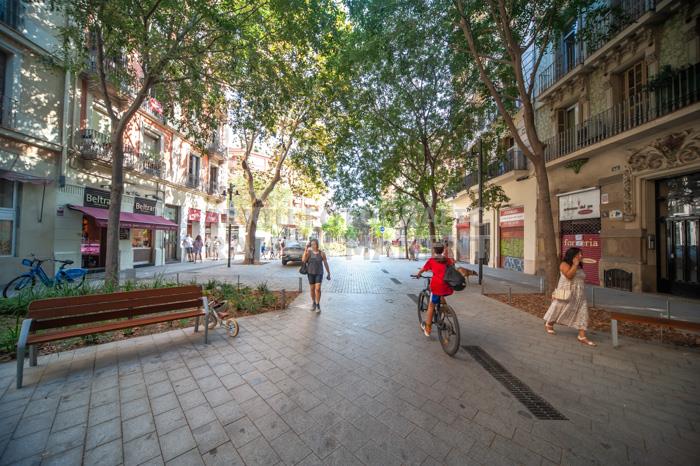 CARRER CONSELL DE CENT 
ILLES VERDES