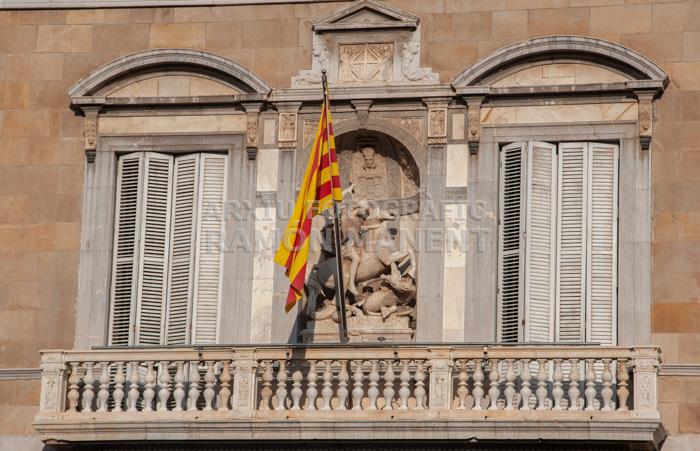 SANT JORDI ANDREU ALEU 1867 PALAU GENERALITAT