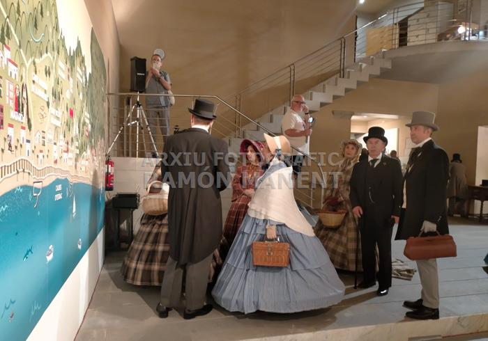 INAGURACIÓ EXPOSICIÓ 175 ANYS PRIMER TREN DE LA PENINSULA MIQUEL BIADA