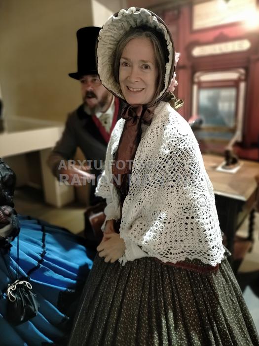 INAGURACIÓ EXPOSICIÓ 175 ANYS PRIMER TREN DE LA PENINSULA MIQUEL BIADA