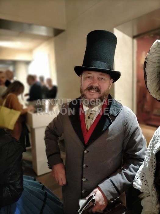 INAGURACIÓ EXPOSICIÓ 175 ANYS PRIMER TREN DE LA PENINSULA MIQUEL BIADA