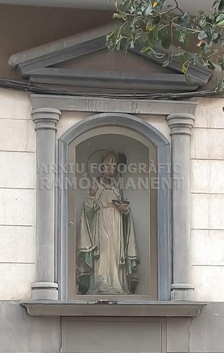 CARRER SANT ANTONI CAPELLETA DEDICADA AL SANT