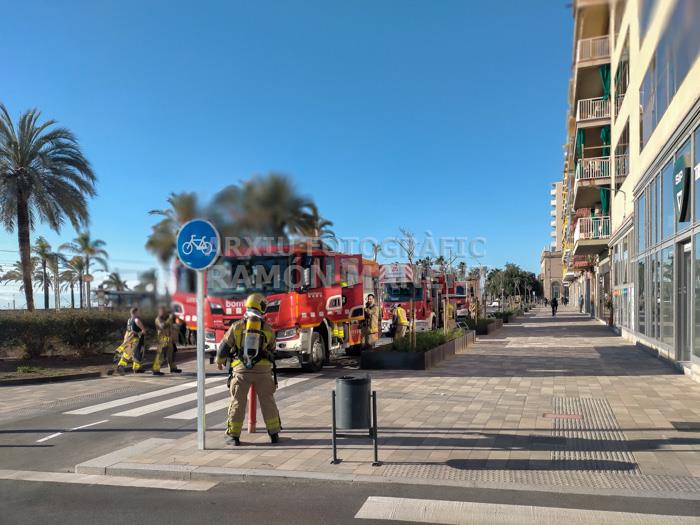 AVINGUDA MARESME ACTUACIÓ BOMBERS