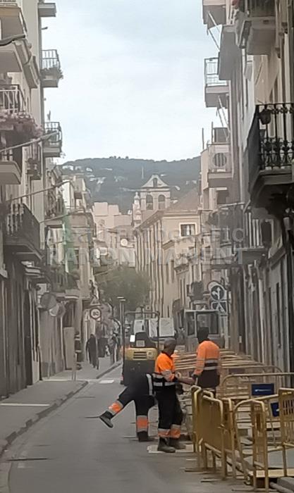 OBRES RENOVACIÓ CLAVEGUERAM CARRER SANT PERE